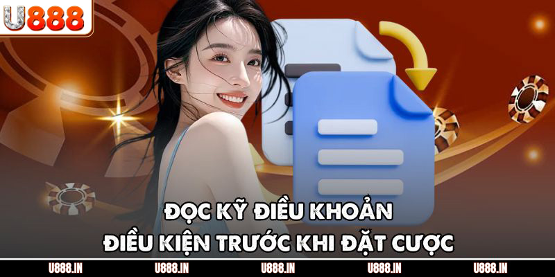 Đọc kỹ điều khoản điều kiện trước khi đặt cược